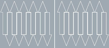 Naklejki strzałki, strzałka 15x4 cm 20 szt. srebrny z połyskiem