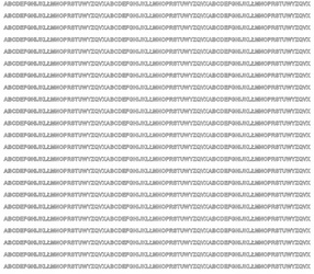 Naklejka litery samoprzylepne 3 mm naklejki biały matowy