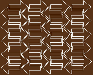 Naklejka strzałki 10x7cm 40 sztuk naklejki brązowy z połyskiem