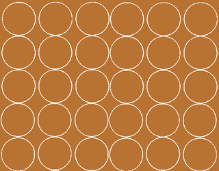 Naklejki koła 7 cm kółka grochy kropki 30 szt. miedziany z połyskiem