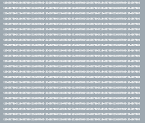 Naklejki cyfry samoprzylepne 3 mm srebrny z połyskiem