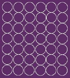 Naklejka koła 3 cm naklejki kółka kropki 42 szt fioletowy połysk