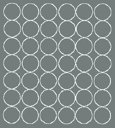 Naklejka koła 3 cm naklejki kółka kropki 42 sztuki szary matowy