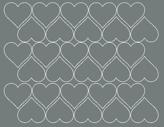 Naklejki serca walentynki 4 cm naklejka seduszko 30 sztuk szary z połyskiem