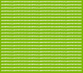 Naklejki litery samoprzylepne 3 mm limonkowy zielony matowy