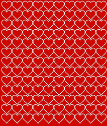 Naklejki serca walentynki 2 cm naklejka 130 szt czerwony połysk