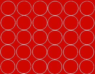 Naklejka koła 7 cm naklejki kółka kropki 30 szt czerwony połysk