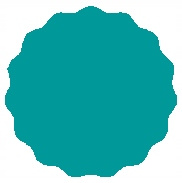 Etykieta na słoik 5,5 cm  na przetwory 48 szt. turkusowy mat