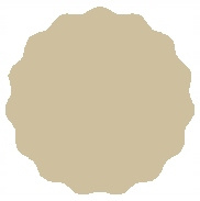 Etykieta na słoik 5,5 cm na przetwory 48 szt. beżowy mat