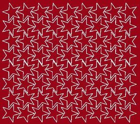 Naklejki gwiazdki 3 cm gwiazdy samoprzylepne 72 szt. ciemno czerwony matowy