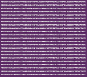 Naklejka litery samoprzylepne 3 mm naklejki fioletowy matowy