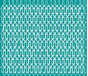 Naklejka strzałki 1x2cm 340 sztuk naklejki turkusowy matowy