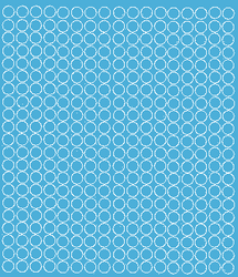 Naklejki koła 1 cm kółka grochy kropki 357 szt. jasnoniebieski matowy