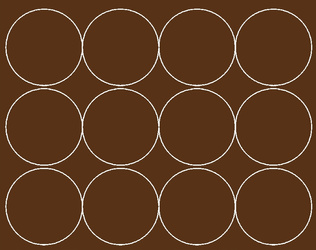 Naklejka koła 12 cm naklejki kółka kropki 12 szt brązowy połysk