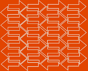 Naklejka strzałki 10x7cm 40 sztuk naklejki pomarańczowy połysk