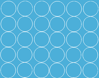 Naklejki koła 7 cm kółka grochy kropki 30 szt. jasnoniebieski z połyskiem