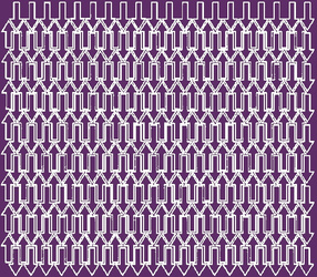 Naklejka strzałki 1x2cm 340 sztuk naklejki fioletowy matowy.