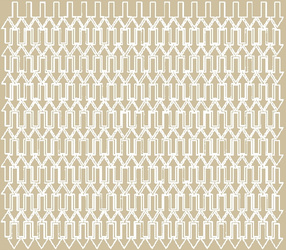 Naklejka strzałki 1x2cm 340 sztuk naklejki beżowy z połyskiem