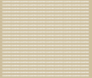 Naklejka cyfry samoprzylepne 3 mm naklejki beżowy z połyskiem