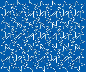 Naklejki gwiazdki 4 cm gwiazdy samoprzylepne 42 szt. niebieski matowy