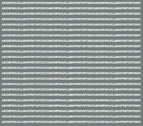 Naklejka litery samoprzylepne 3 mm naklejki szary z połyskiem