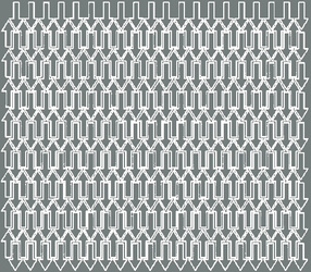 Naklejka strzałki 1x2cm 340 sztuk naklejki szary matowy