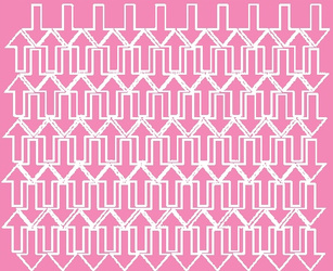 Naklejka strzałki 3x2cm 110 sztuk naklejki różowy z połyskiem