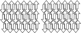 Naklejka strzałki 5x3cm 72 sztuki naklejki biały matowy