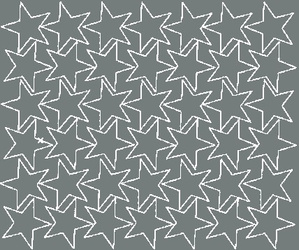 Naklejki gwiazdki 4 cm gwiazdy samoprzylepne 42 szt. szary z połyskiem