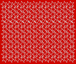 Naklejki gwiazdki 2 cm gwiazdy samoprzylepne 144 szt. czerwony matowy