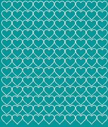 Naklejki serca walentynki 2 cm naklejka 130 szt turkusowy połysk