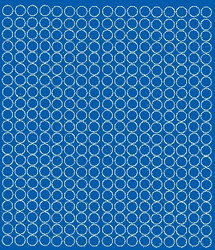 Naklejka koła 1 cm naklejki kółka kropki 357 szt niebieski połysk