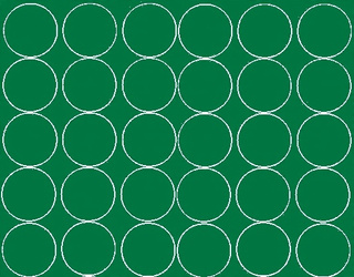 Naklejka koła 7 cm naklejki kółka kropki 30 sztuk zielony połysk