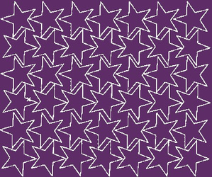 Naklejki gwiazdki 4 cm gwiazdy samoprzylepne 42 szt. fioletowy z połyskiem