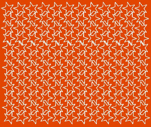 Naklejki gwiazdki 2 cm gwiazdy samoprzylepne 144 szt. pomarańczowy matowy