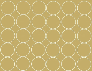 Naklejka koła 7 cm naklejki kółka kropki 30 szt złoty z połyskiem