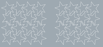 Naklejki gwiazdki 6 cm gwiazdy samoprzylepne 32 szt. srebrny z połyskiem