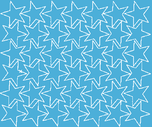 Naklejki gwiazdki 4 cm gwiazdy samoprzylepne 42 szt. jasnoniebieski z połyskiem