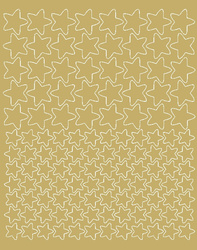 Naklejka na rower kask naklejki gwiazdki 124 sztuk złoty połysk