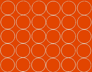 Naklejka koła 7cm naklejki kółka kropki 30szt pomarańczowy połysk