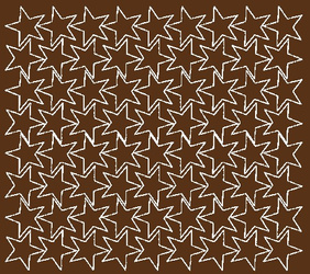 Naklejki gwiazdki 3 cm gwiazdy samoprzylepne 72 szt. brązowy z połyskiem