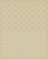 Naklejka na rower kask naklejki gwiazdki 124 sztuk beżowy matowy.