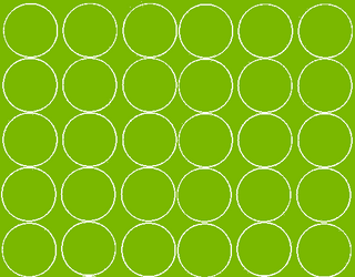 Naklejki koła 7 cm kółka grochy kropki 30 szt. limonkowy zielony z połyskiem