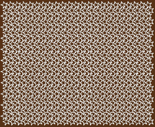 Naklejki gwiazdki 1 cm gwiazdy samoprzylepne 506 szt. brązowy matowy