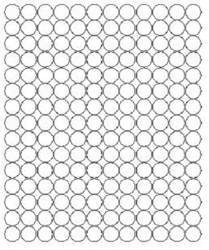 Kółka grochy samoprzylepne 1.5 cm przezroczyste połysk 180 szt.