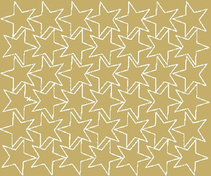 Naklejki gwiazdki 4 cm gwiazdy samoprzylepne 42 szt. złoty z połyskiem