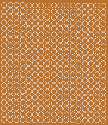 Naklejki koła 2 cm kółka grochy kropki 99 szt. miedziany matowy