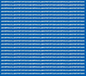 Naklejka litery samoprzylepne 3 mm naklejki niebieski z połyskiem