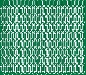 Naklejka strzałki strzałka 1x2cm 340 sztuk naklejki zielony z połyskiem