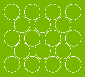 Naklejki koła 10 cm kółka grochy kropki 18 szt. limonkowy zielony z połyskiem